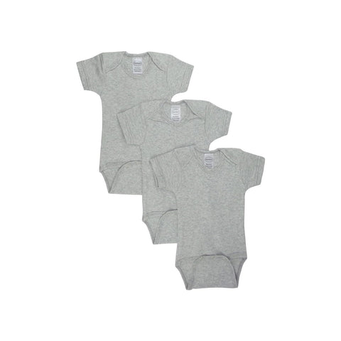 Grey Bodysuit Onezies (Pack of 3)