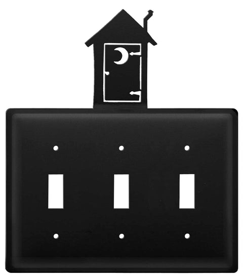 Outhouse - Triple Switch Cover