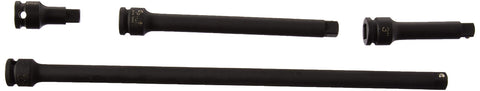 Grey Pneumatic GRE1104E 3/8" Drive 4Piece Impact Extension Set