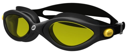 BARRACUDA Aqualightning Goggles, Yellow/Black