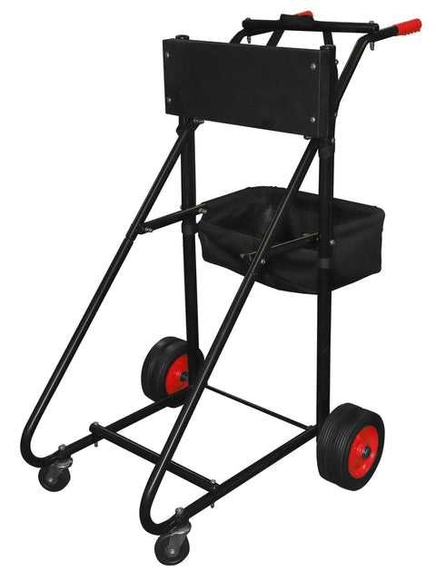 Titan 10826943, Outboard Motor Stand, Steel Frame Dolly, 315 lb Capacity