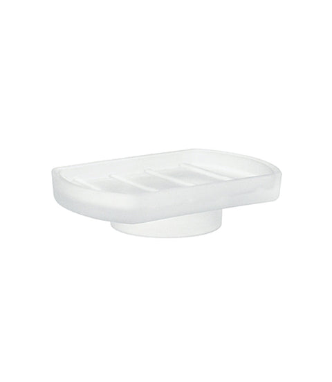 Smedbo SME L348 Spare Frosted Glass Tumbler, 3.5 x 11.5 x 18 cm, White
