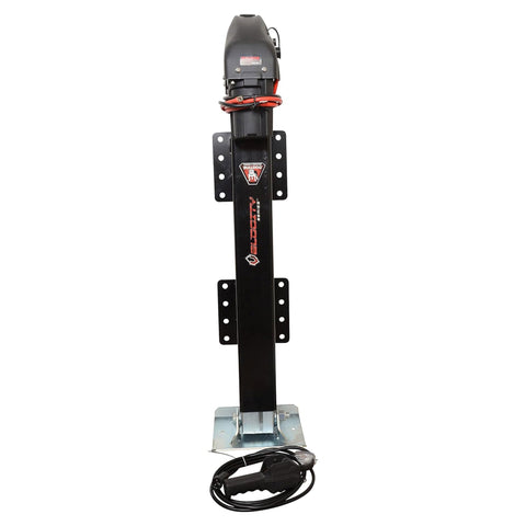 Bulldog Cases Reese 185400 Bulldog Velocity Series Powered Trailer Jack, Side Mount, 12,000 lbs. Support Capacity, Bolt-On, 24' Travel