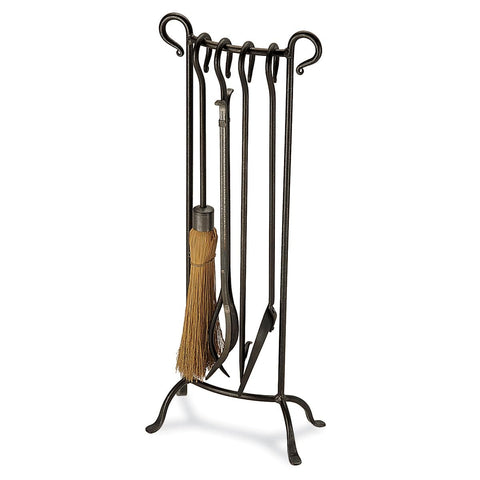 Pilgrim Home & Hearth 18012 Bowed Fireplace Tool Set, 31" H/16 lb., Vintage Iron