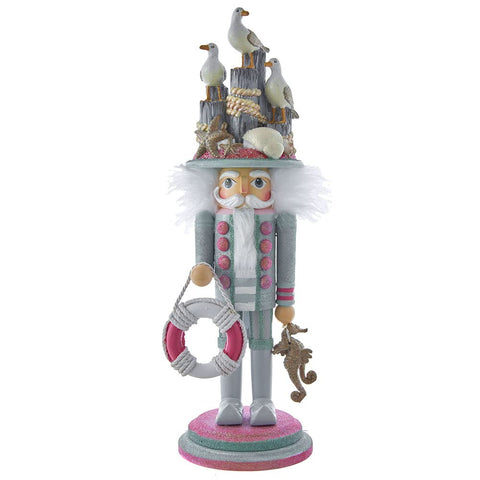 18-Inch Hollywood Seagull Coastal Nutcracker
