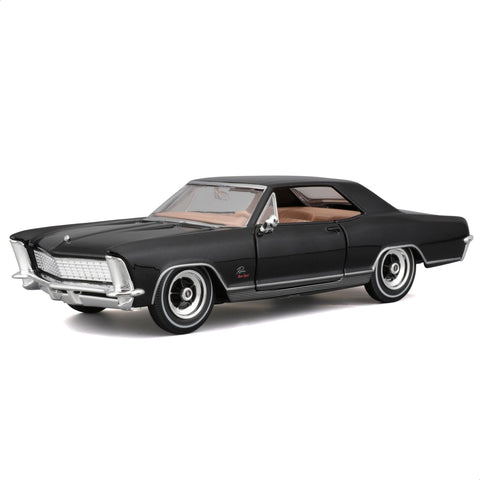 1965 Buick Riviera in Black (Special Edition) Diecast, 1:24 Scale - Maisto