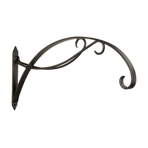 Achla Designs B-36 Scroll Bracket, Black, 13.5" H
