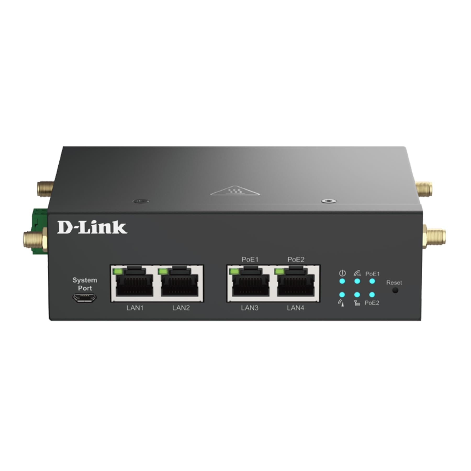 D-Link 5G/4G PoE+ Rugged Compact Modem/Gateway, Industrial Build, Dual ...