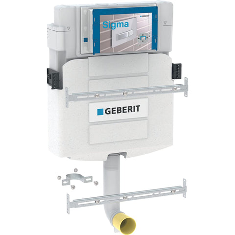Geberit 109.304 Sigma 0.8/1.6 GPF Dual Flush Concealed Tank for Floor Mounted Toilets - N/A