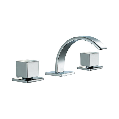 ALFI brand AB1326-PC Polished Chrome Modern Widespread Bathroom Faucet, 5.75" L x 8" W x 4.5" H
