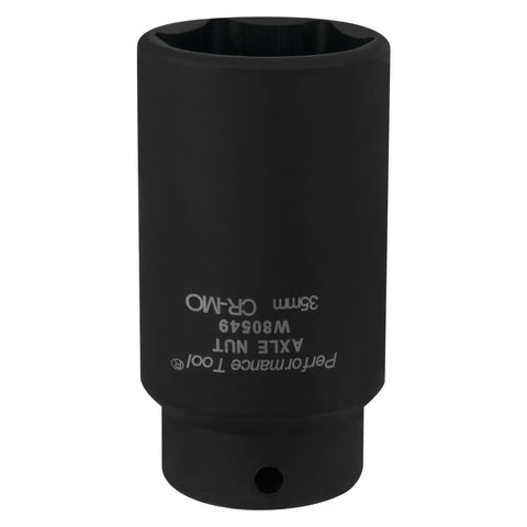Performance Tool W80549 35mm Front Wheel Drive Axle Nut Socket