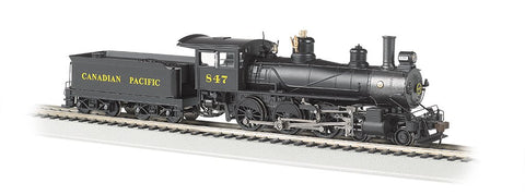 Bachmann Industries Baldwin 52" Driver 4-6-0 DCC Ready Locomotive - CANADIAN PACIFIC #847 - (1:87 HO Scale)