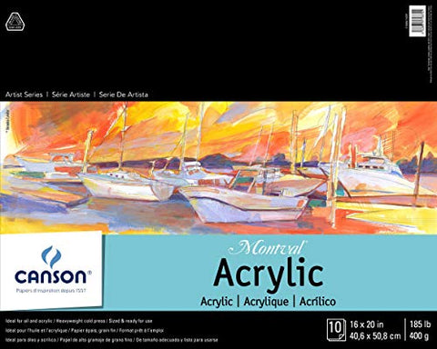 Canson Artist Series Pro Layout Marker Paper, Foldover Pad, 9x12 inches, 50 Sheets (18lb/70g) - Artist Paper for Adults and Students