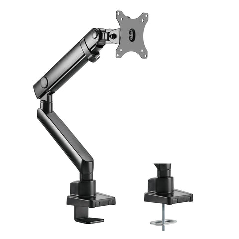 Single ARM LCD LED Monitor Mount Bracket support up to 32 In. size monitor 9KG per ARMAdjustable with 90 Degree Rotation 90 Degree tilt up/ down 90 Degree tilt left/ right & Pull Out 90 Degree Swivel Arm - Max VESA 100x100 Black