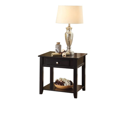 ACME Furniture Malachi End Table, Black