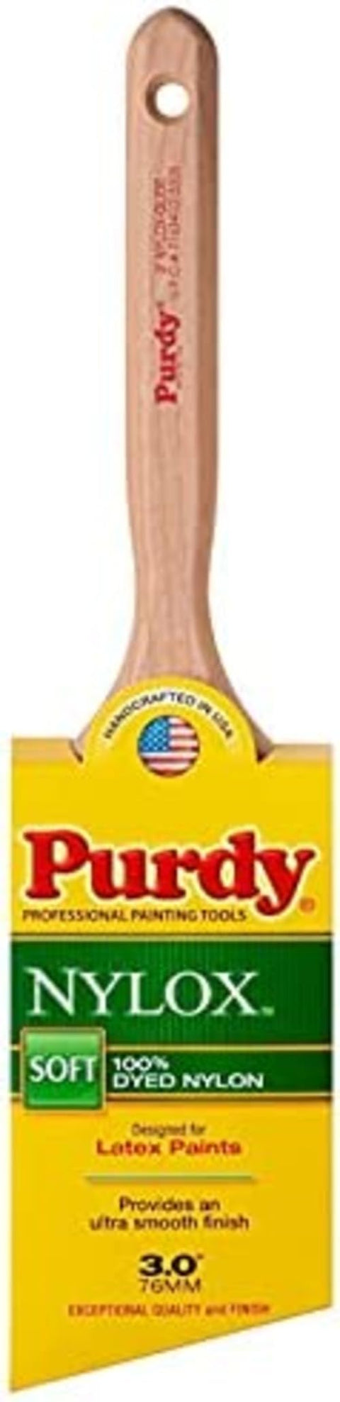 Purdy 144152230 Nylox Glide Paint Brush, 3 in.