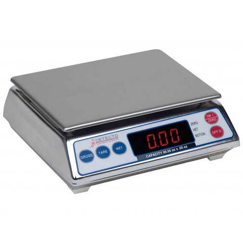 Detecto AP-10 All Purpose Scale, 10 lb. Capacity, 6.75" x 5.25"