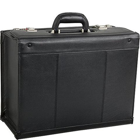 Black Leather Pilot Case (#1853-0)