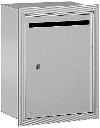 Letter Box (Includes Commercial Lock) - Standard - Recessed Mounted - Aluminum - Private Access