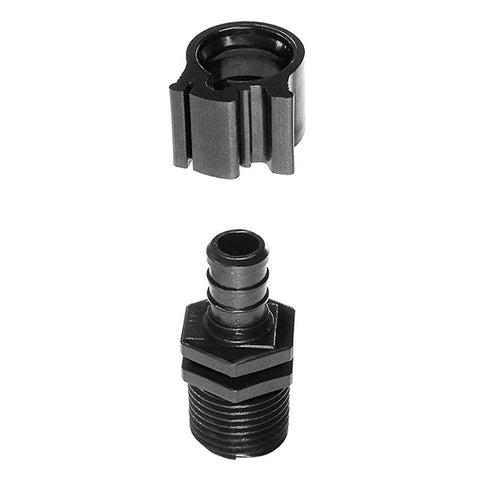 PEXLOCK 30842 Male Adapter 1/2", Black