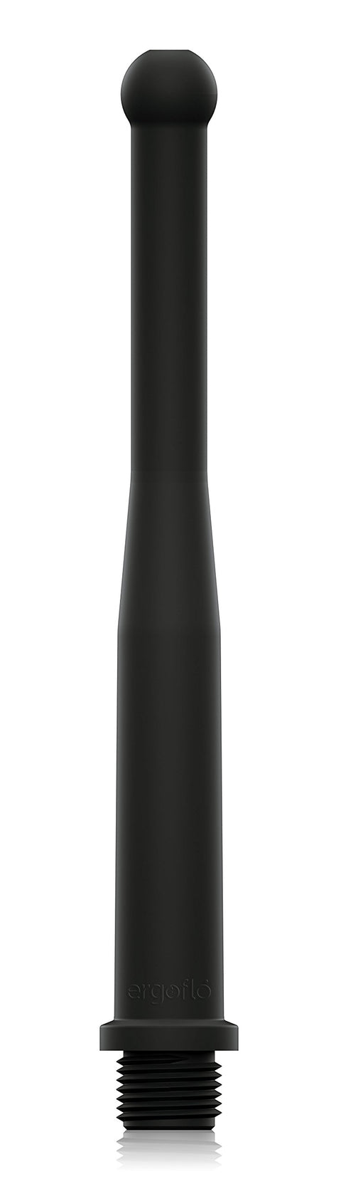 PerfectFit ergofló 8” Flex Tip Nozzle for Anal Douche, Use with Standard North American Shower Systems, Some ergofló Bulb Enema Systems, Made from Silicone and ABS Plastic, Includes Nozzle/TIP ONLY