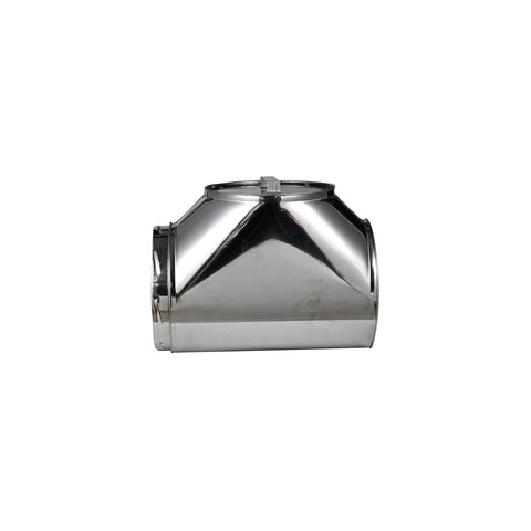 Selkirk Metalbestos 8T-IT 208100 Insulated Tee with Plug Stainless, No Size, Stainless Steel