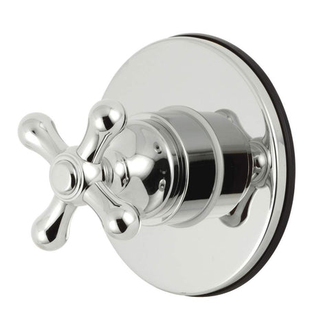 Kingston Brass KS3031AX 3-Way Diverter Valve with Trim Kit, Polished Chrome