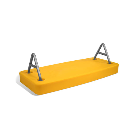 American Swing Yellow Flat Rotational Molded Swing Seat Commercial or Residential