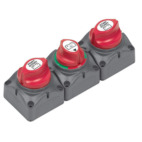 BEP 715-S Battery Distribution Cluster for Twin Engine with Two Battery Banks