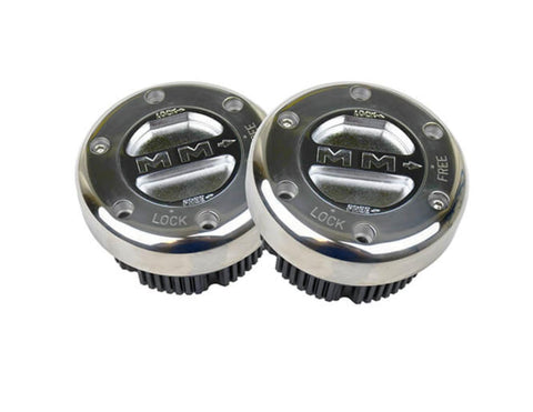 Mile Marker 449SS Pair of Premium Locking Hubs fits 1999 2004 F250 F350 F450 F550 Excursion | Built for Durability & Reliability in Extreme Off Road Conditions