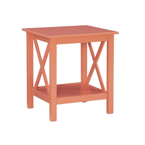 Linon Davis Coral End Table