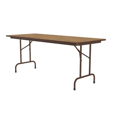 Solid Plywood Core Folding Table (30 in. x 72 in./Med Oak)