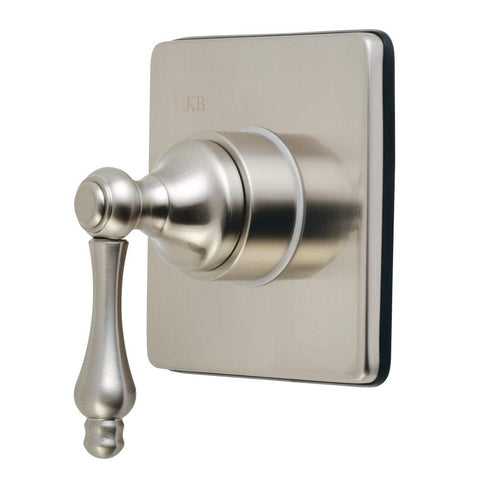 Kingston Brass KS3048AL 3-Way Diverter Valve with Trim Kit, Brushed Nickel