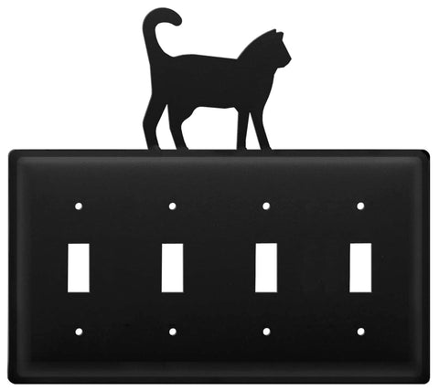 Cat - Quadruple Switch Cover