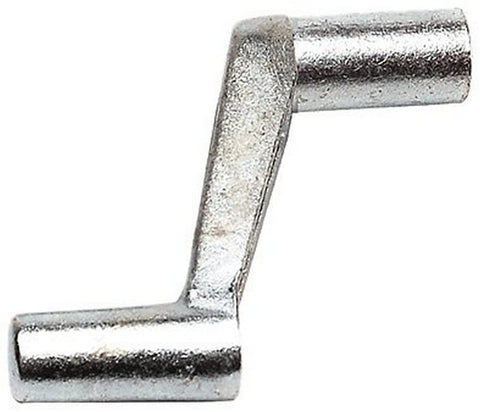RV Designer H710, Vent Crank with Screw, Interior Hardware, SILVER