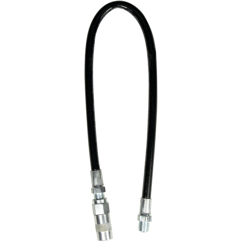 Performance Tool W54211 18-Inch Flex Grease Gun Hose Extension With Coupler, 4,500 Working PSI (1/8 NPT)