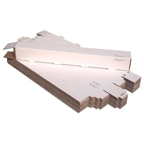Advanced Organizing Systems Inc. - MailStor25-3 - Mailer/Storage Box - Light-weight Corrugated for Shipping or Organization 3" Sqr and up to 24" Long