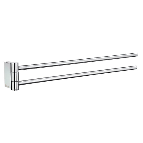 Smedbo SME, Polished Chrome AK326 Towel Rail Swing-Arm, 44.5 x 6.4 x 4.5 cm