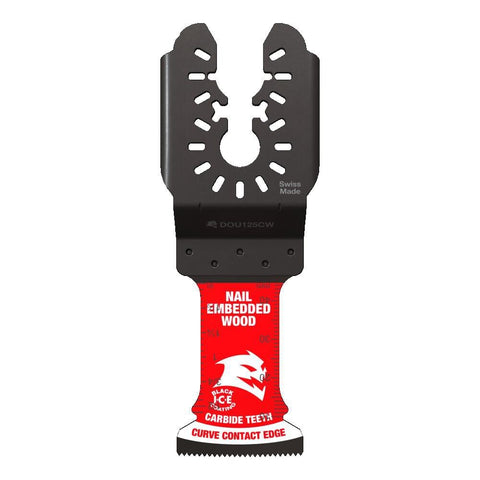 Diablo DOU125CW3 1-1/4" Amped™ Demo Demon™ Carbide Teeth Oscillating Blades for Nail-Embedded Wood (3-Pack)