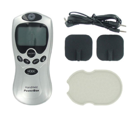 Zeus Handheld 8 Mode E-STIM Unit with Silicone Pads