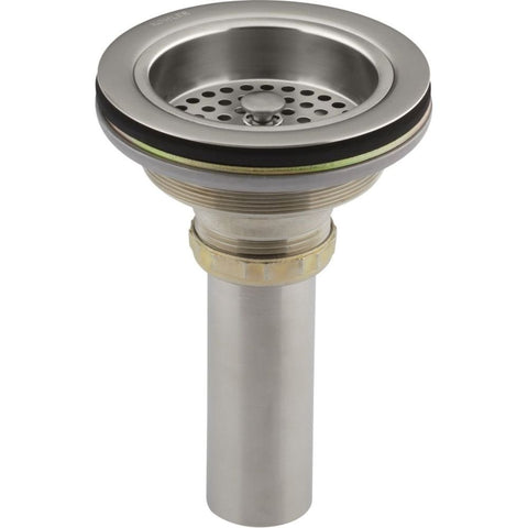 KOHLER K-8801-VS Duostrainer Sink Strainer, Fits Most Standard Kicthen Sinks, Vibrant Stainless