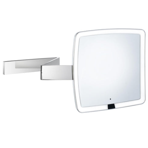 SMEDBO OUTLINE - Make-up Mirror, Polished Chrome, LED, Wallmount, X7