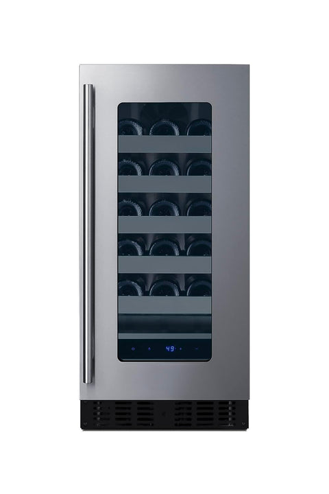 18Inch deep 15Inch wide undercounter ADA height wine cellar