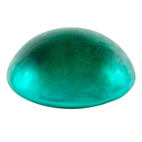Achla Designs Glass Toadstool Mushroom Gazing Ball, Emerald Green