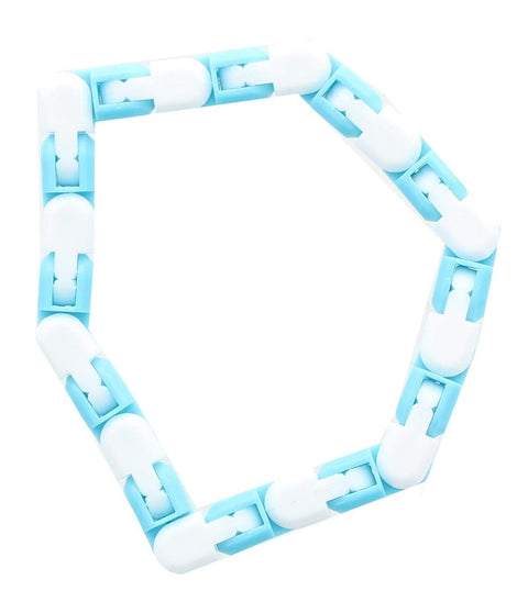 Toynk Nerd Block Cliccors Loops Toy Shirtpunch Variant Blue and White