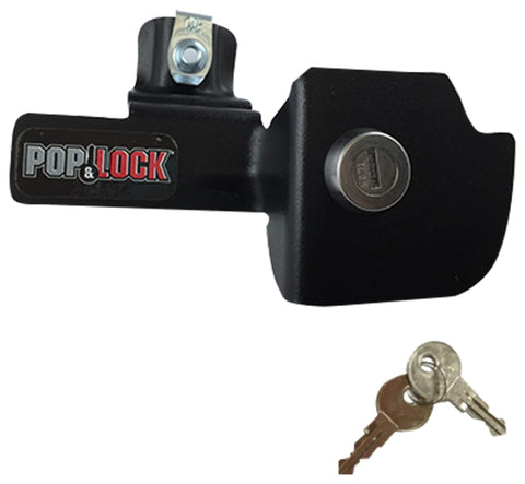 POP & Lock – Manual Tailgate Lock for Chevy Silverado and GMC Sierra, Fits 1999 to 2007 Models, Anti Theft, Truck Tailgate Lock Replacement, Easy to Install, Made in The USA (Black, PL1100)