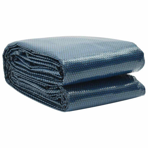 vidaXL Solar Pool Cover - Floating PE Film, 177.2"x86.6" - Heat Retention, Helps Reduce Evaporation - Black and Blue - Easy to Customize