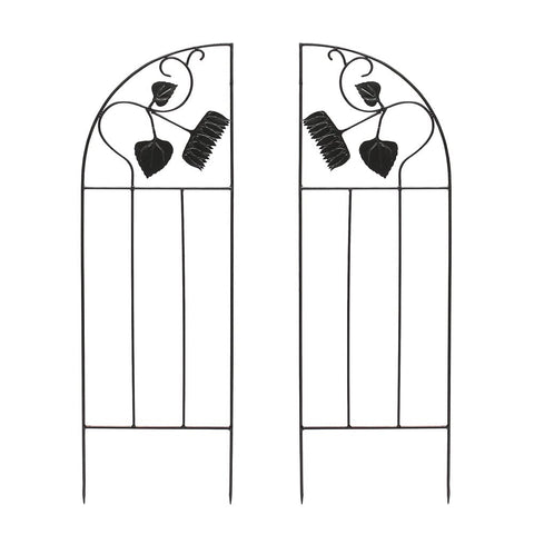 Sunflower Trellis- Set of 2 Side Panels