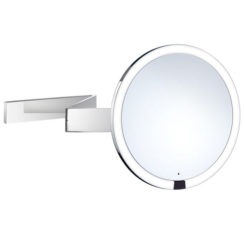 SMEDBO OUTLINE - Make-up Mirror, Polished Chrome, LED, wallmount, X7
