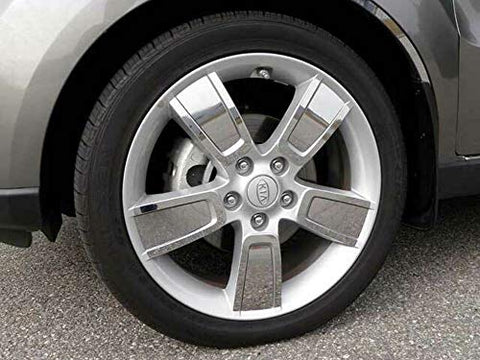 QAA is Compatible with 2004-2005 Kia Optima 32 Piece Stainless Wheel Skin WSK24805